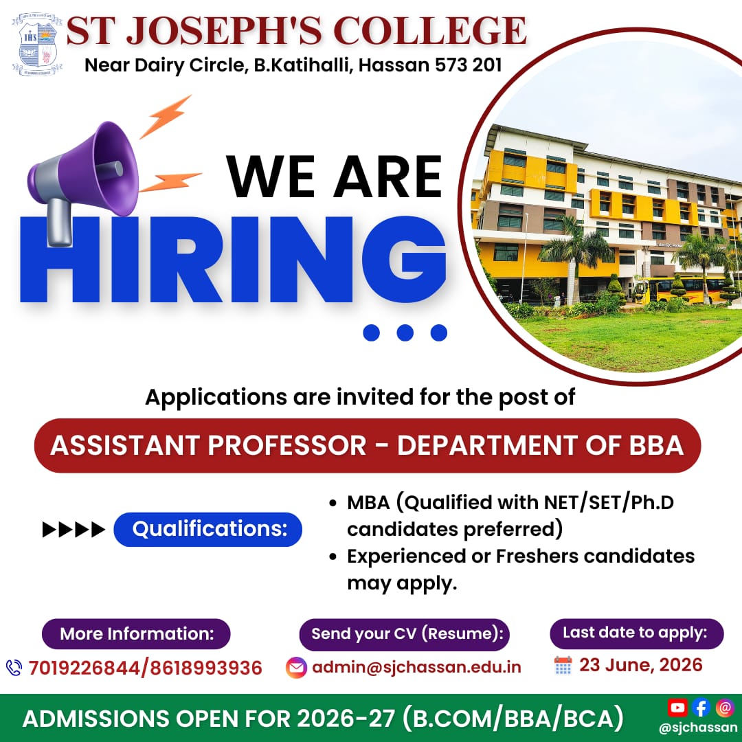 St Joseph's College Hassan